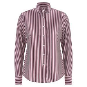 XACUS Bordeaux Polyamide Women's Blouse